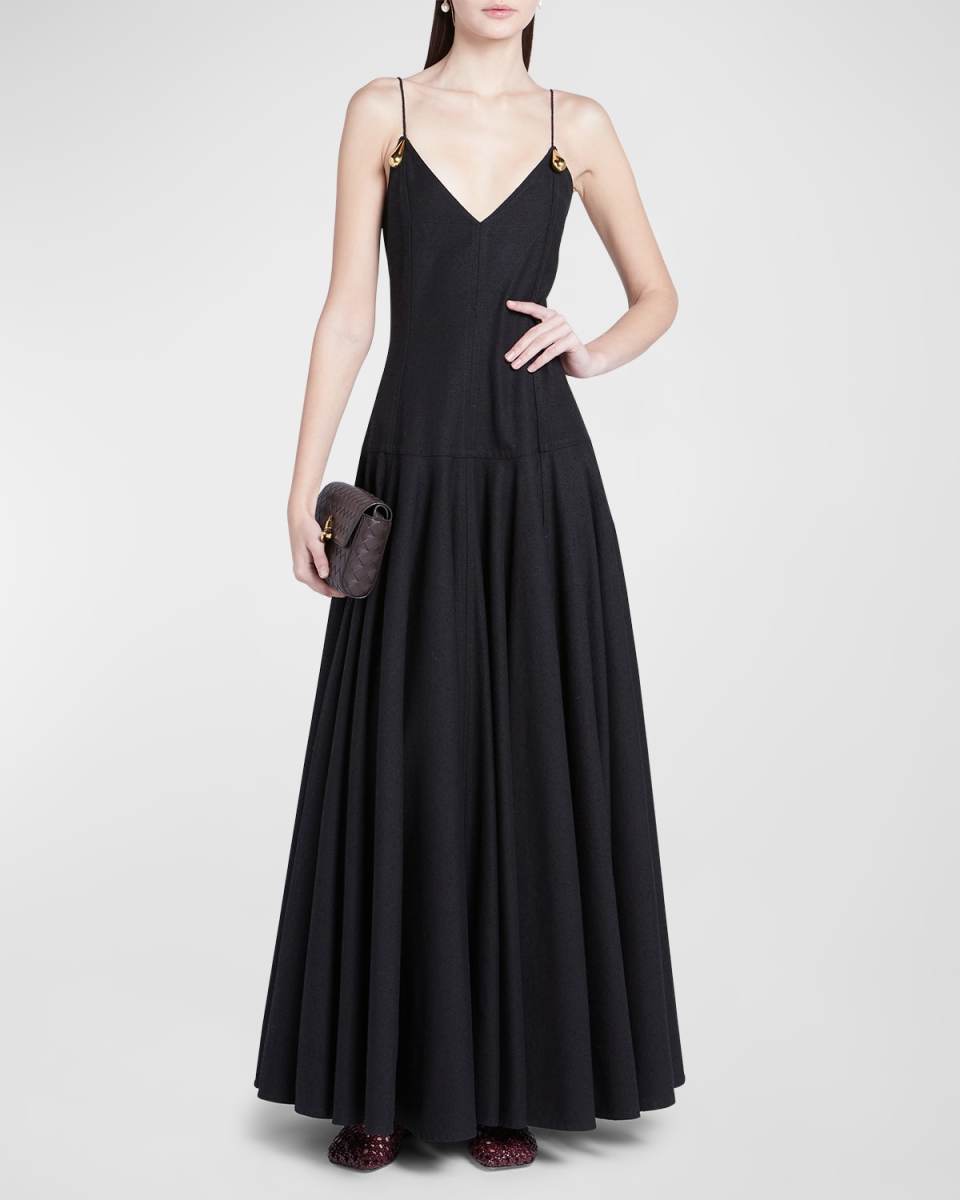 Drop A-Line Cotton Dress