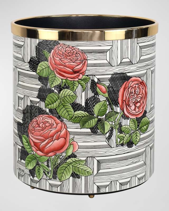 Paper Basket - Musciarabia Con Rose Colore