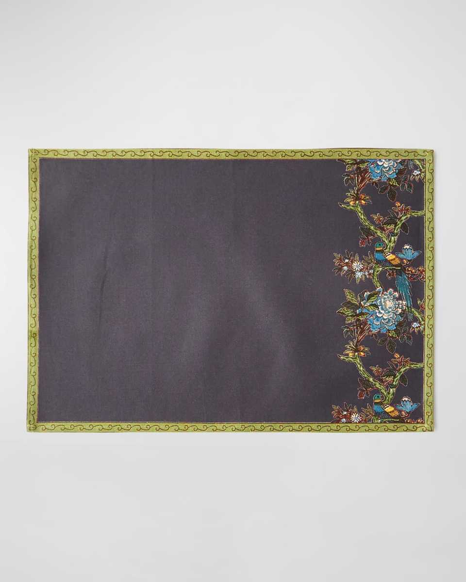 Bird Graphite Placemats, Set of 6
