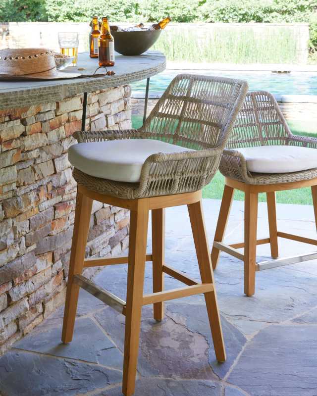 Loretta Outdoor Bar Stool