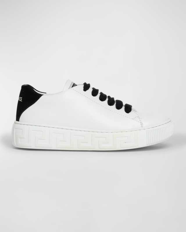 Kid's Leather Low-Top Classic Sneakers, Toddlers