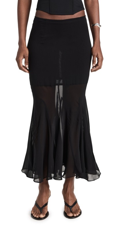 Louisa Ballou Sundown Skirt Black