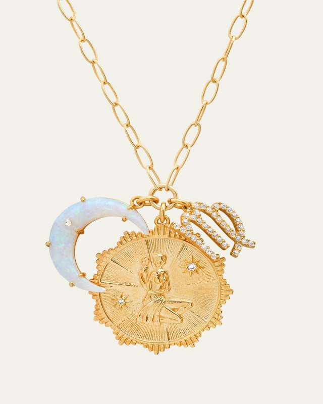 New Zodiac Charm Necklace