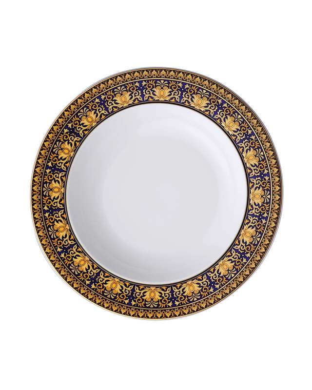 Medusa Red Rim Soup Bowl