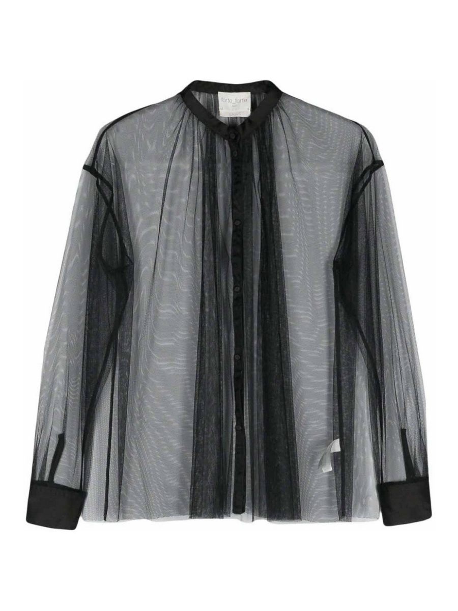 Forte Forte Chemise - Noir