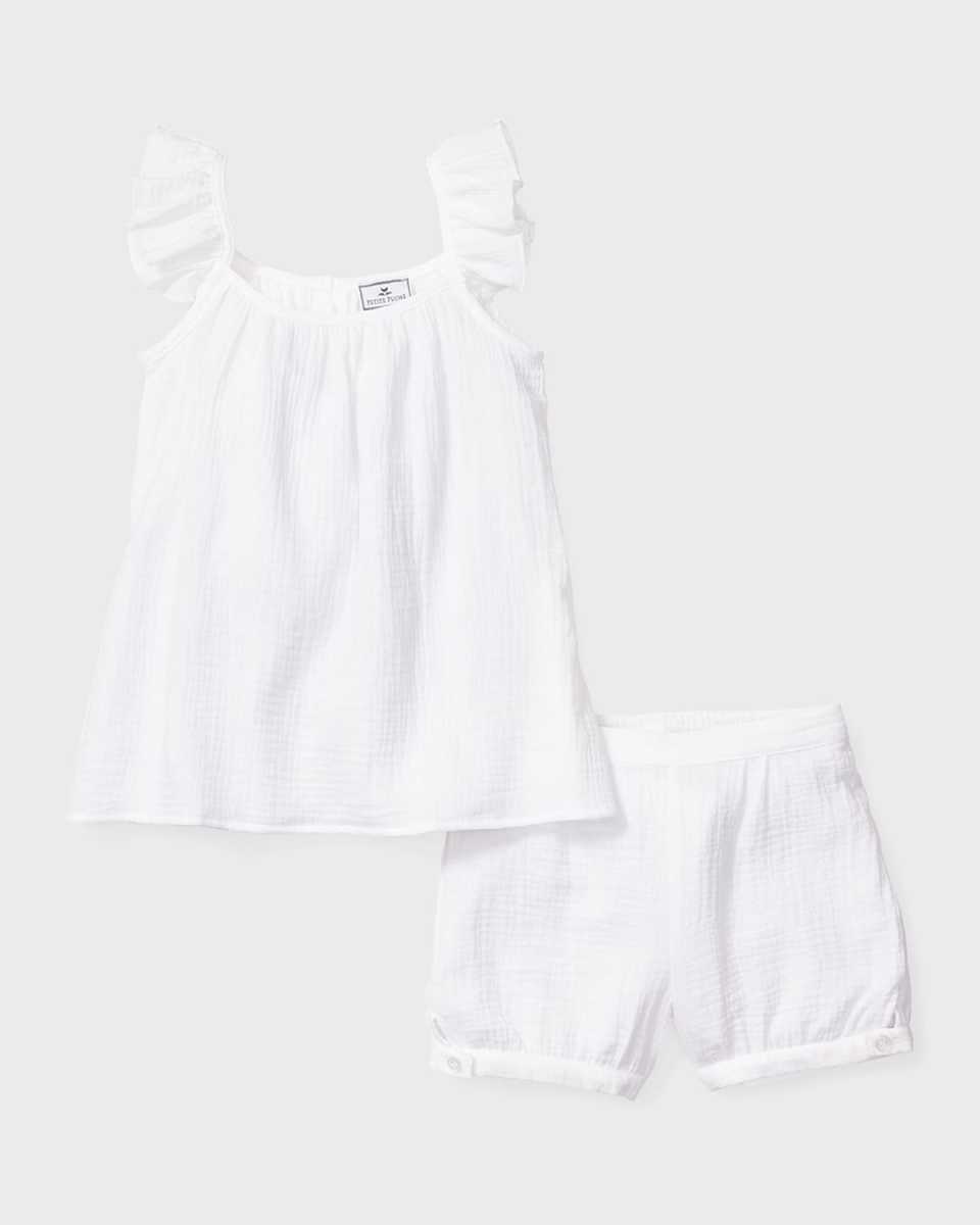 Girl's Amelie 2-Piece Shorts Set, Size 6M-14