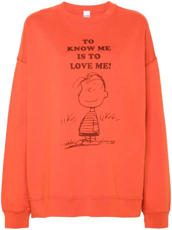 x Peanuts organic cotton sweatshirt