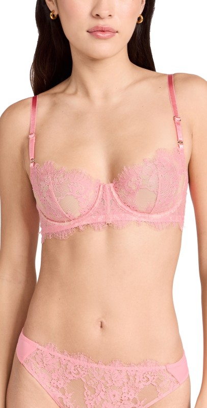 Skarlett Blue Skarlett Blue Entice Balconette Bra Geranium / Cashmere