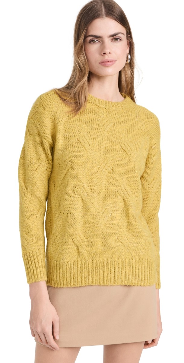 Line & Dot Milo Sweater Mustard