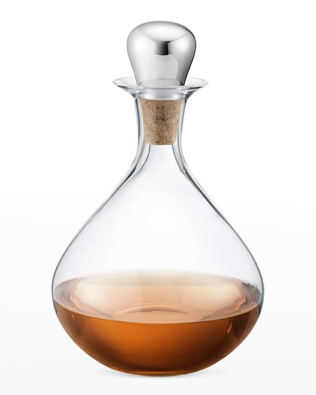 Sky Liquor Decanter with Steel Stopper