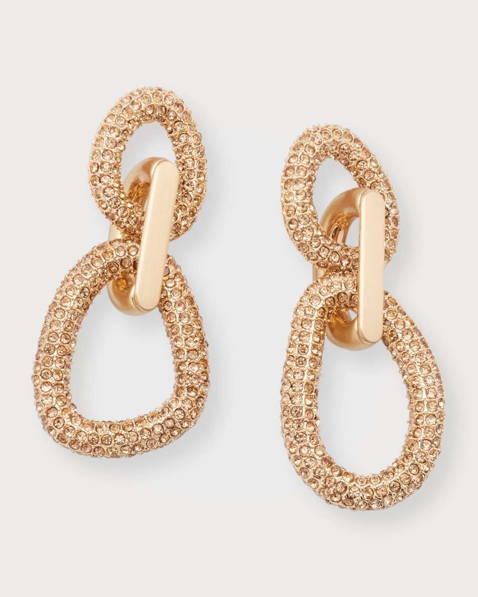 Reyes Large Rhinestone Earrings