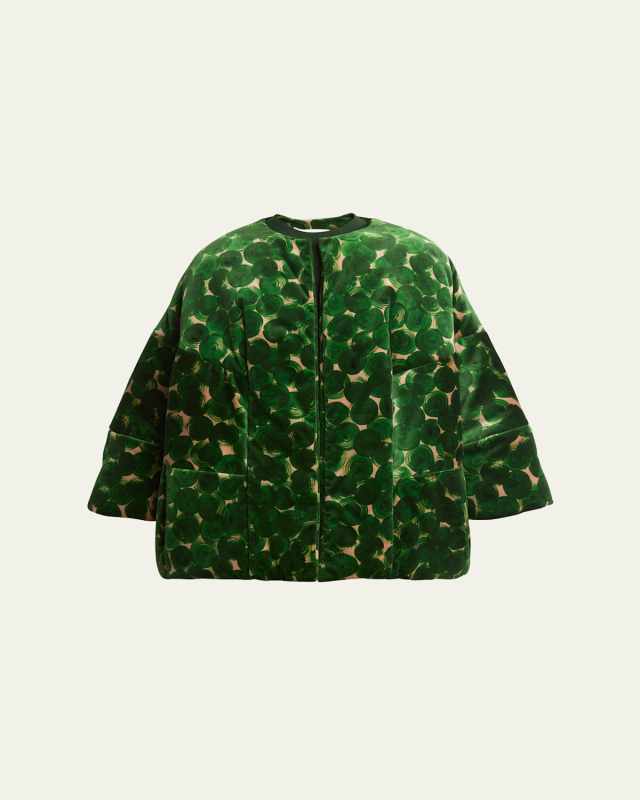 Violini Abstract Print Jacket