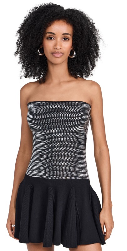 Retrofête Bello Dress Black/Silver
