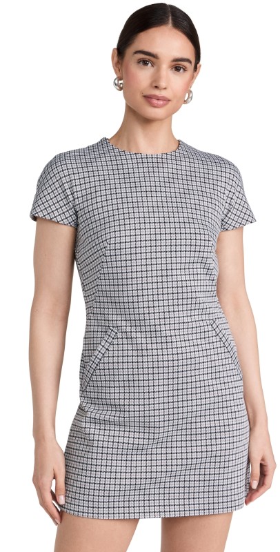 Theory Dolman Dress Cinder Multi