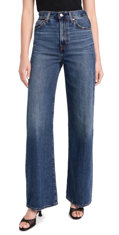 Levi's Ribcage Wide Leg Jeans Polar Perimeter