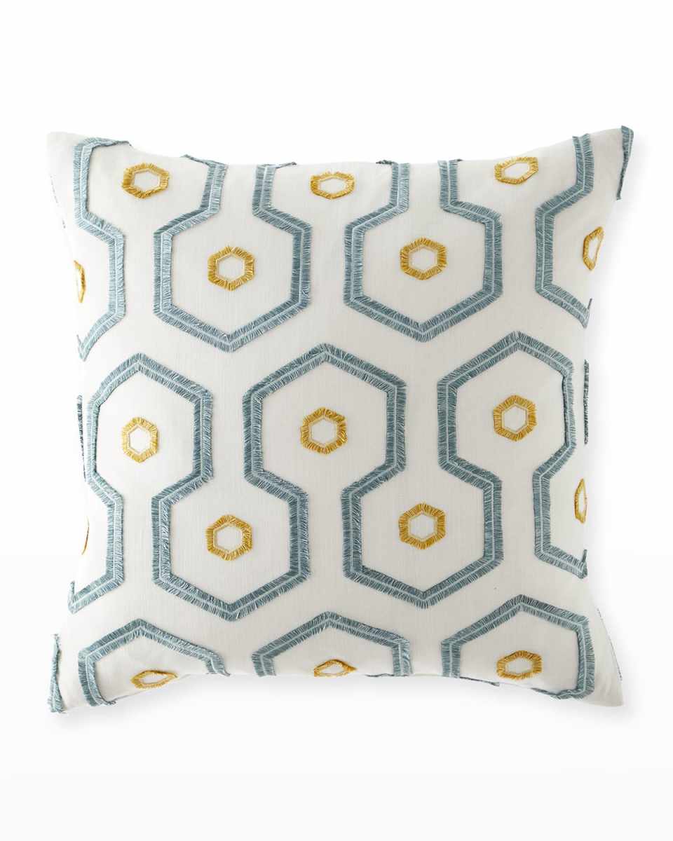 Brady Decorative Pillow, Spa - 22"