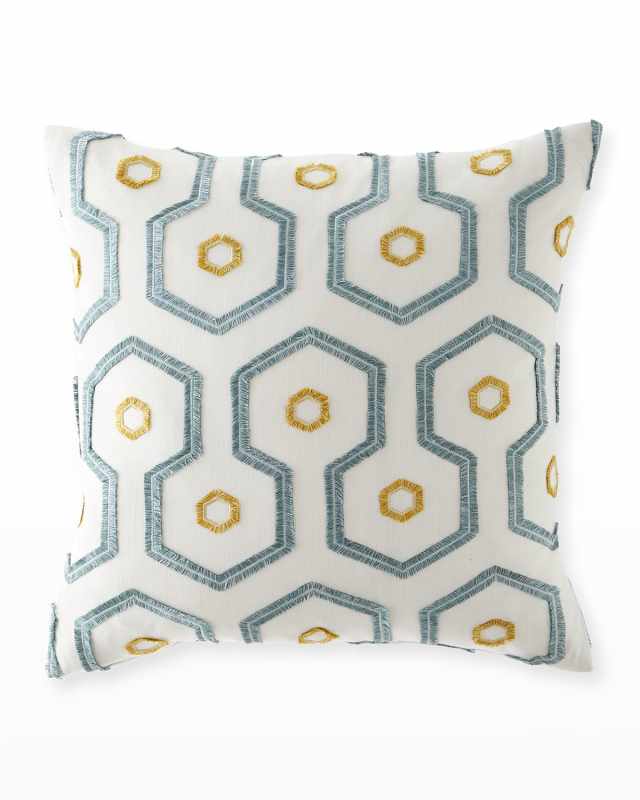 Brady Decorative Pillow, Spa - 22"