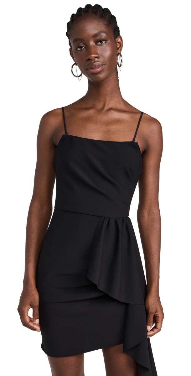 Elliatt Roberta Strapless Mini Dress Black