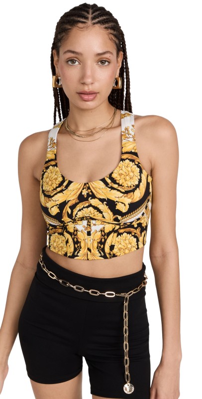 Versace Barocco Tank White/Gold/Black