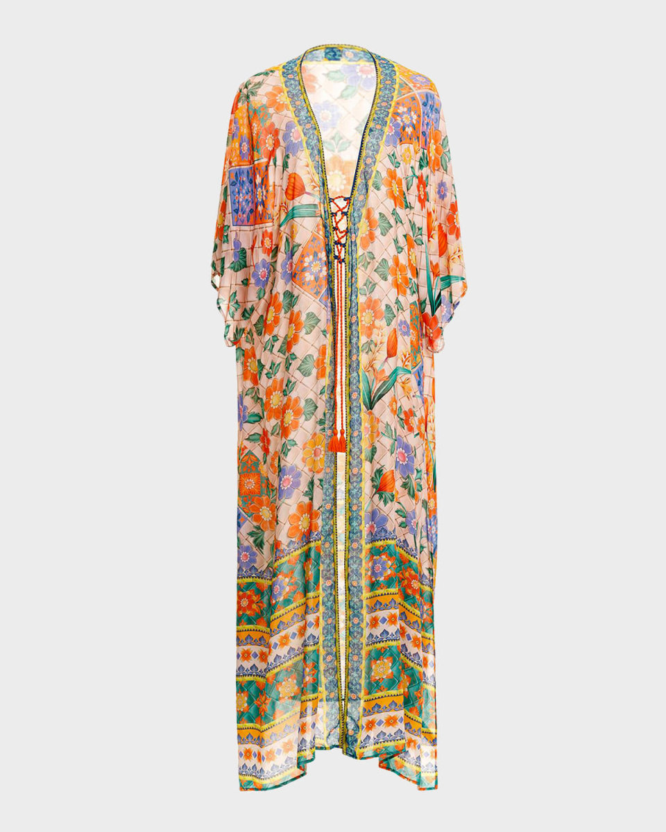 Selma Tile Maxi Robe