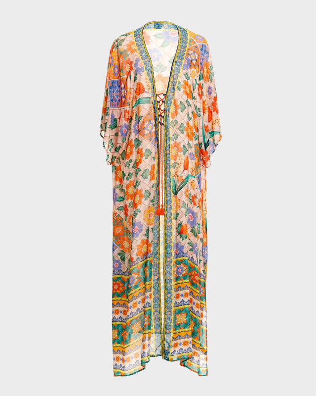 Selma Tile Maxi Robe
