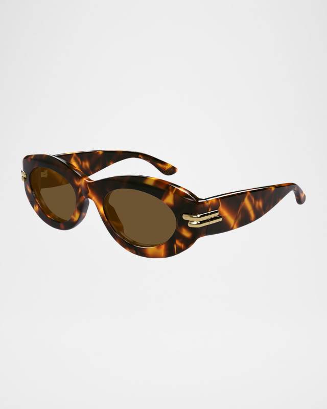 Round Acetate Sunglasses
