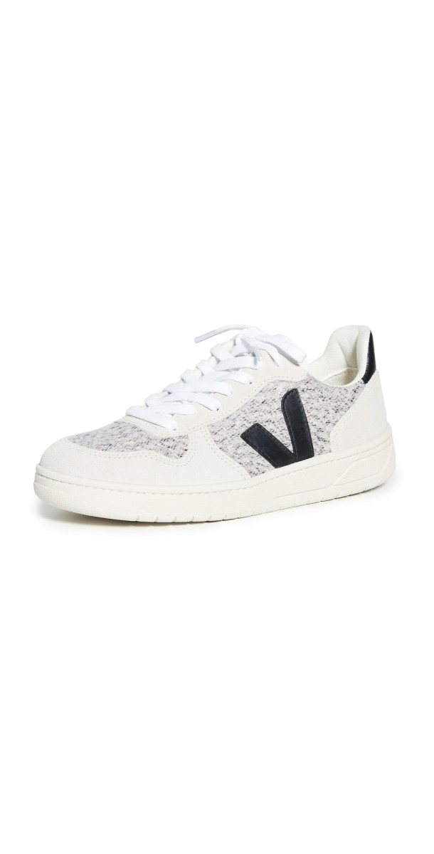 Veja V-10 Sneakers Snow/Black