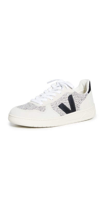 Veja V-10 Sneakers Snow/Black