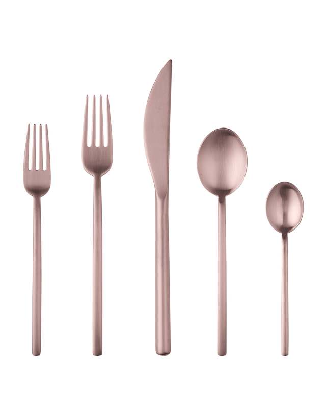 Due Ice Champagne 5-Piece Flatware Set