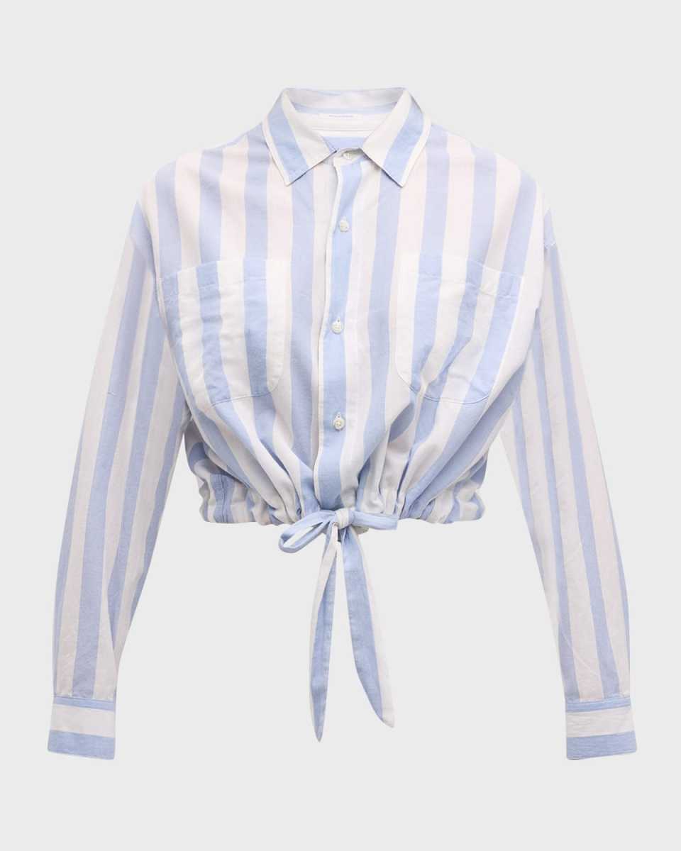 The Tied Up In Knots Striped Shirt