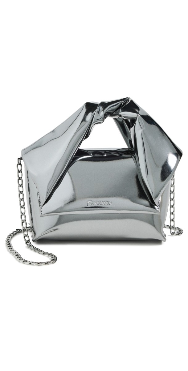 JW Anderson Small Twister Bag Gunmetal