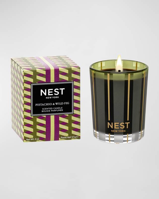 Pistachio and Wild Fig Votive Candle, 2 oz.