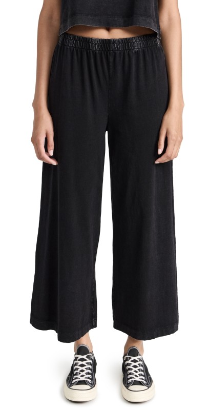 Zupplycout Jersey Flare Pants Black