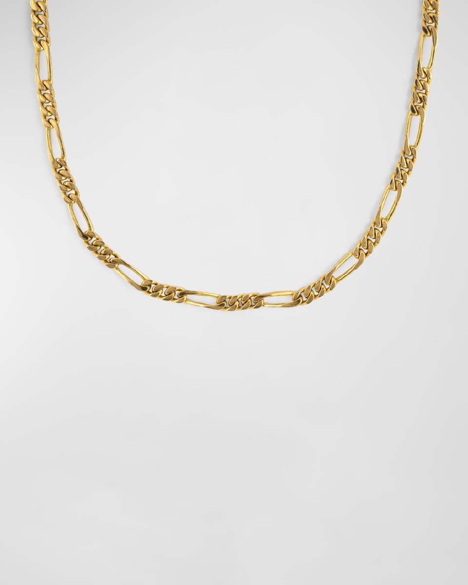 Estate Cartier 18K Yellow Gold Curb Link Necklace, 35.5"L