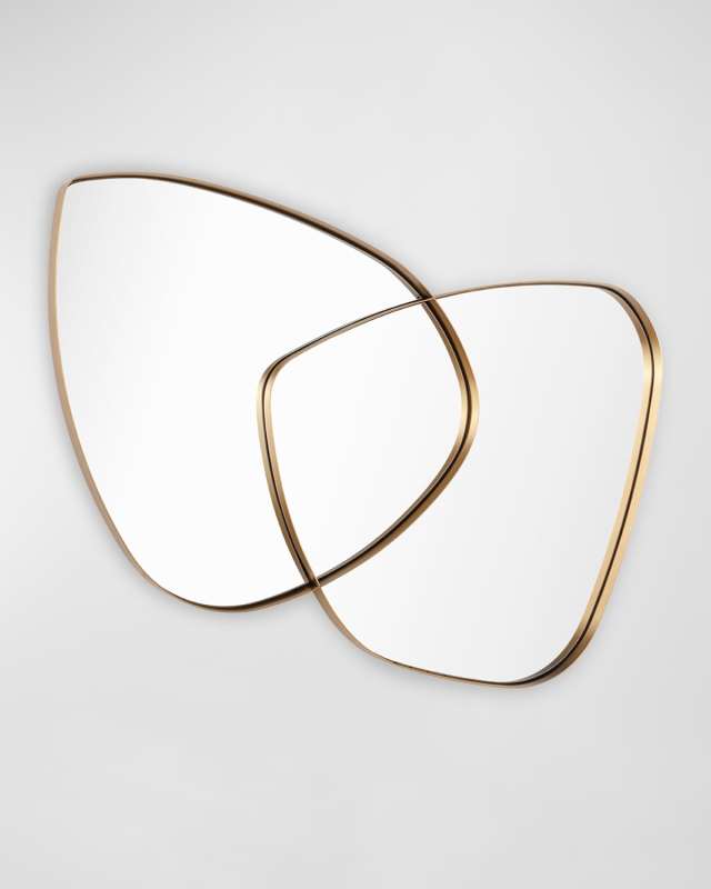 Harmony Mirror (Natural Brass)