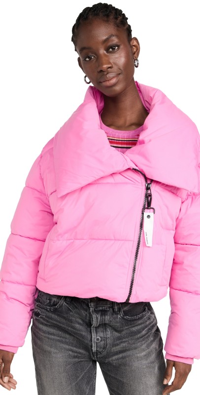 Avec Les Filles Duver Puffer Winter Pink