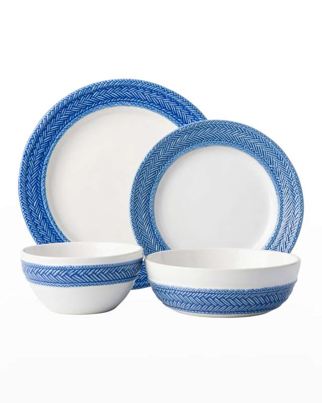 Le Panier 4pc Place Setting - Delft Blue