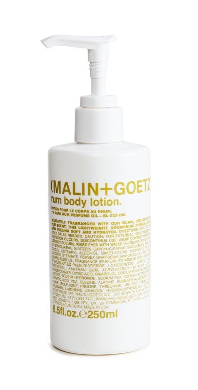 MALIN+GOETZ Rum body lotion, 8.5oz. Rum 8.5 oz/250 mL