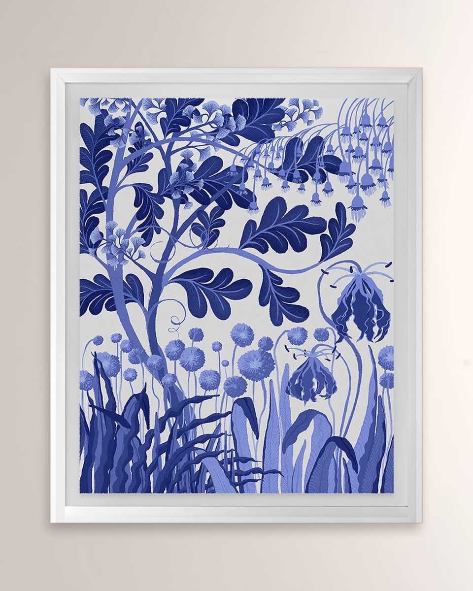 "Peculiar Blooms 7" Digital Art Print by Victoria Neiman