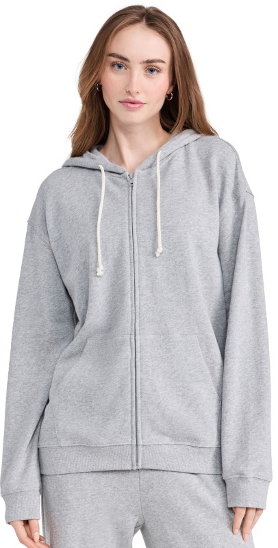 Z Supply Academy Hoodie Classic Heather Grey