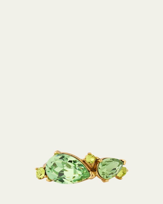 Double Pear Ring