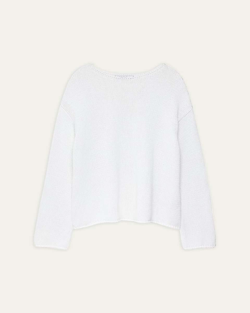 Draped Knit Sweat