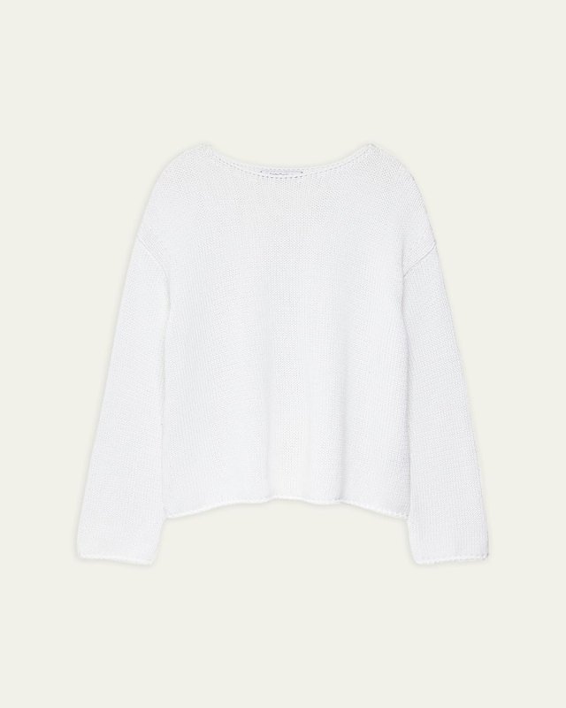 Draped Knit Sweat