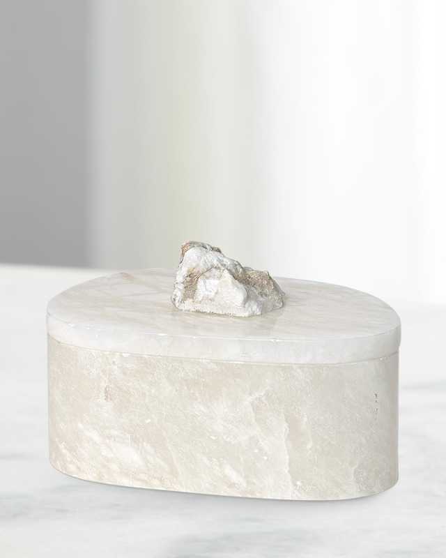 Celine Alabaster Box, 5"