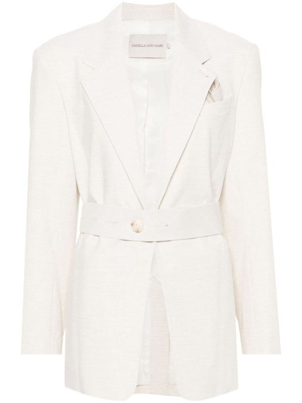 Floris belted blazer