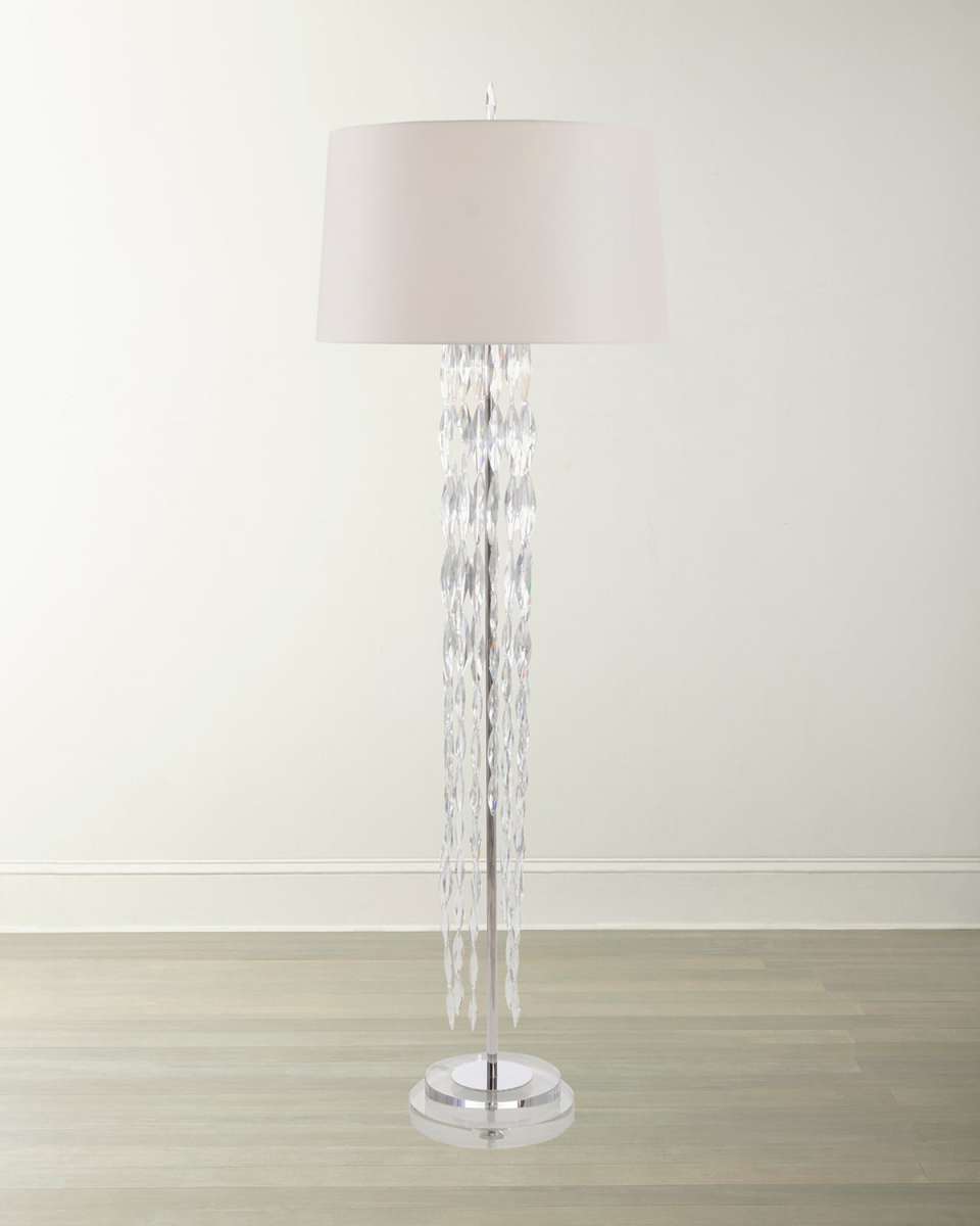 Marquise Crystal Floor Lamp