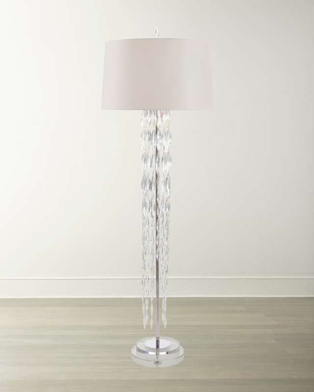 Marquise Crystal Floor Lamp