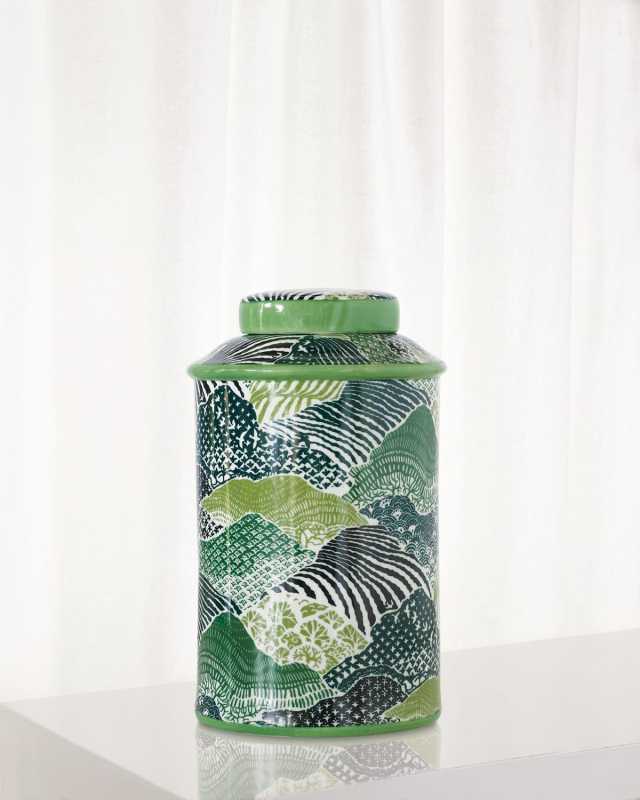 Windsor Park Green Jar