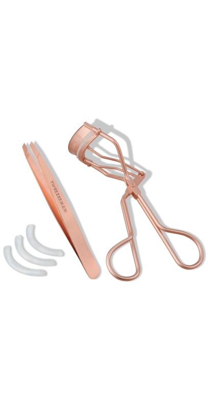 Tweezerman Rose Gold Brow and Lash Set No Color