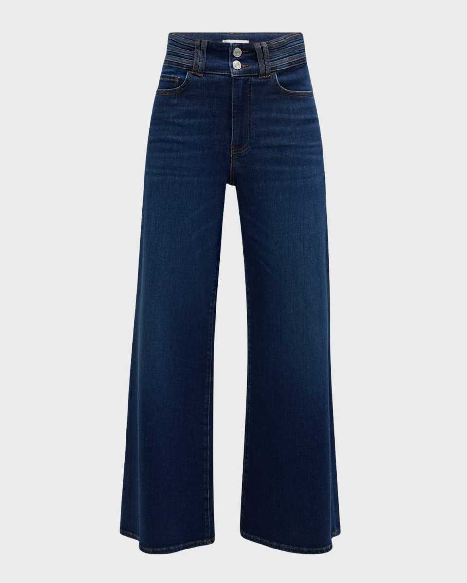 Triple Binding Palazzo Jeans